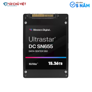 Ổ Cứng WD ULTRASTAR DC SN655 NVMe 15.36TB PCIe