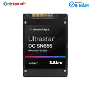 Ổ Cứng WD ULTRASTAR DC SN655 NVMe 3.84TB PCIe