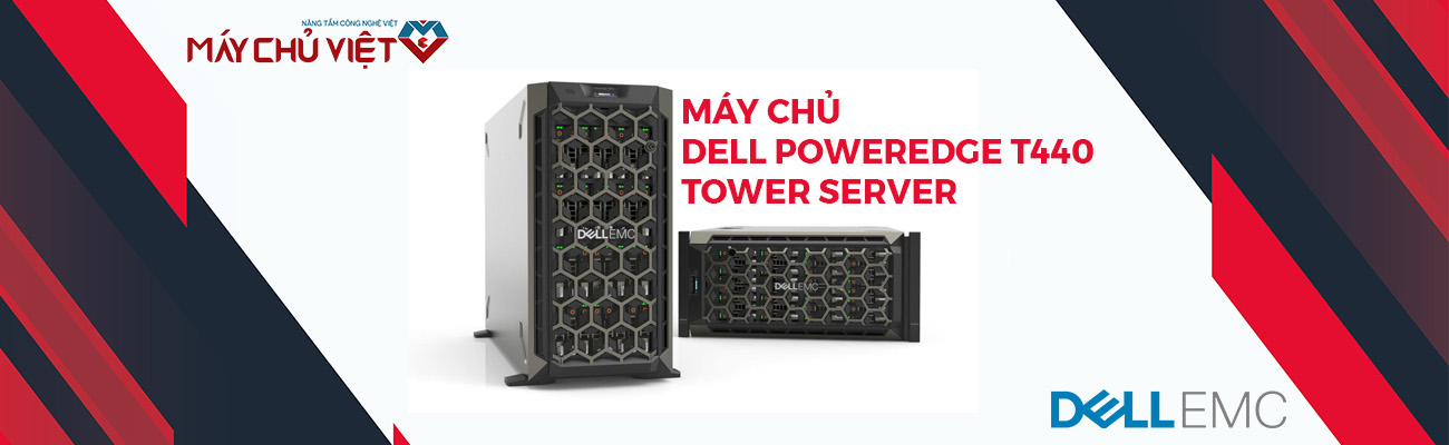 máy chủ dell poweredge t440 tower server banner 1300x400px