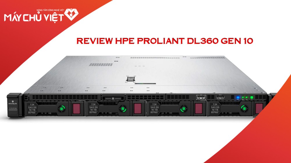 Review HPE Proliant 360 gen10