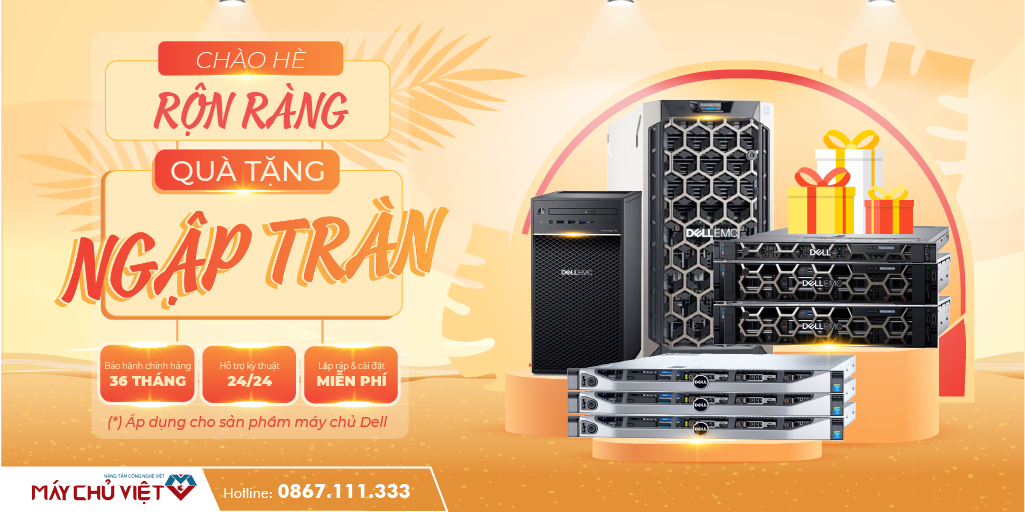 chào hè rộn ràng ctkm tháng 7 maychuviet