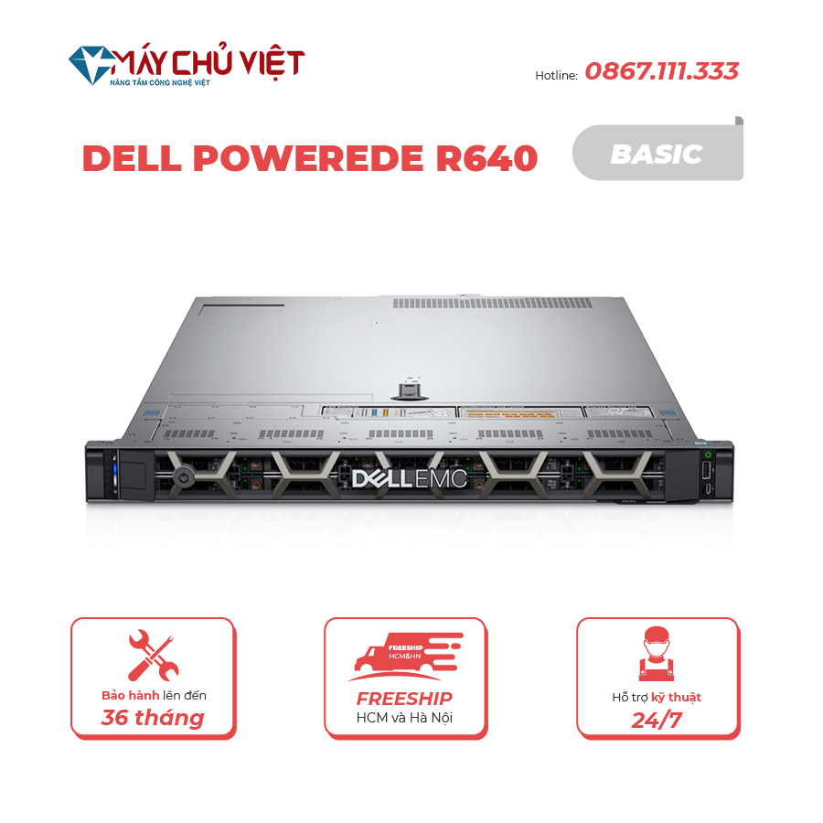 Máy Chủ Dell PowerEdge R640