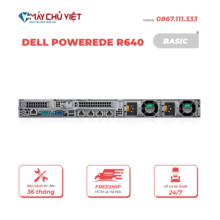 Máy Chủ Dell PowerEdge R640