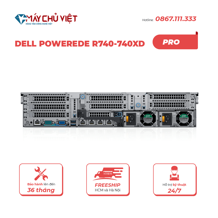 Máy Chủ Dell PowerEdge R740