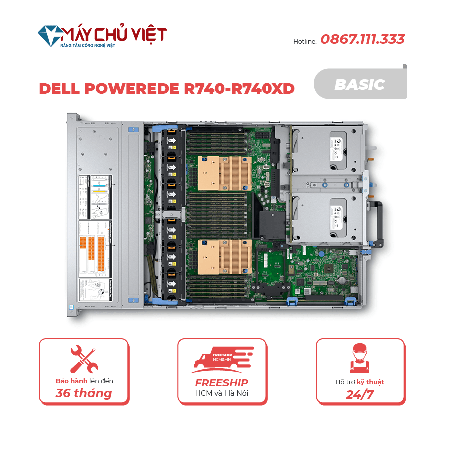 Máy Chủ Dell PowerEdge R740
