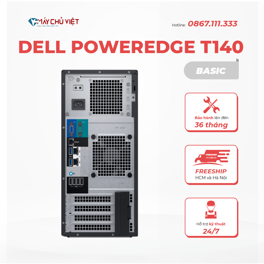 Máy Chủ Dell PowerEdge T140