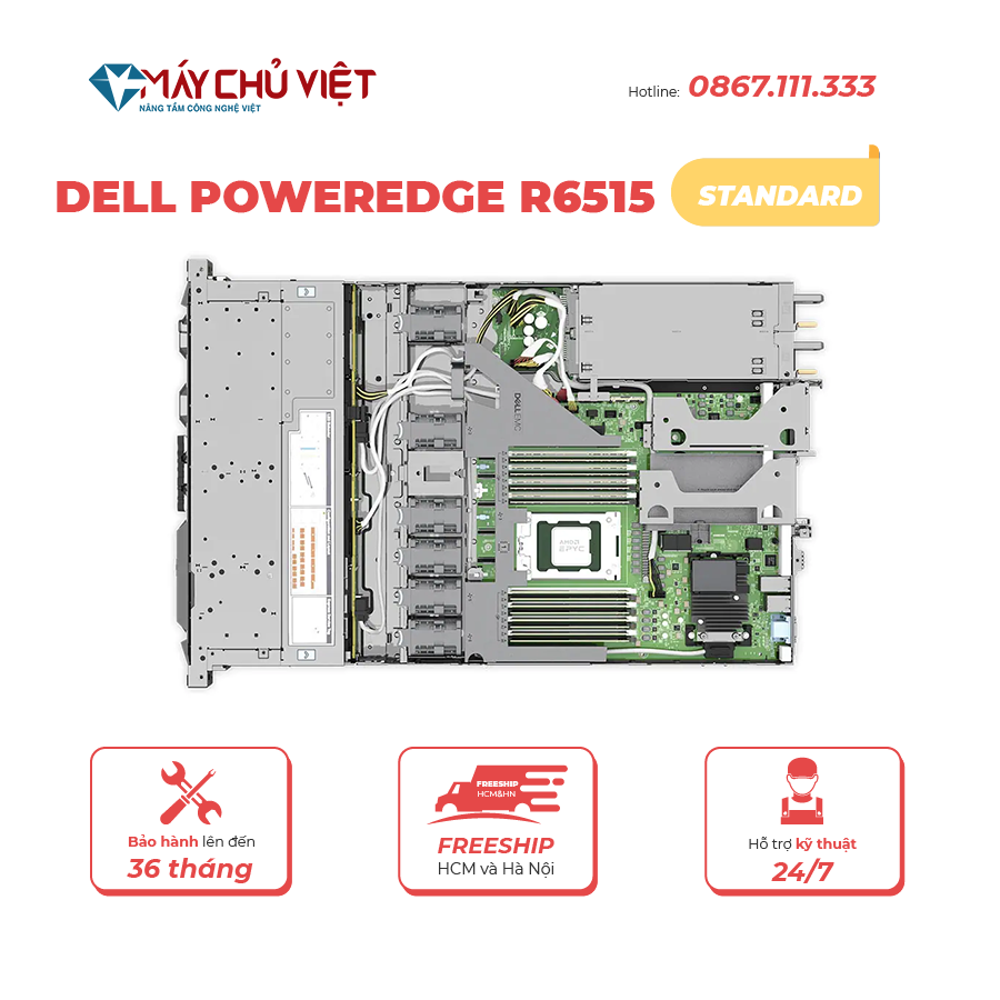 Máy chủ Dell PowerEdge R6515