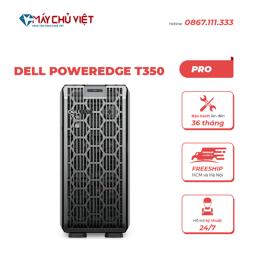 Máy chủ Dell PowerEdge T350