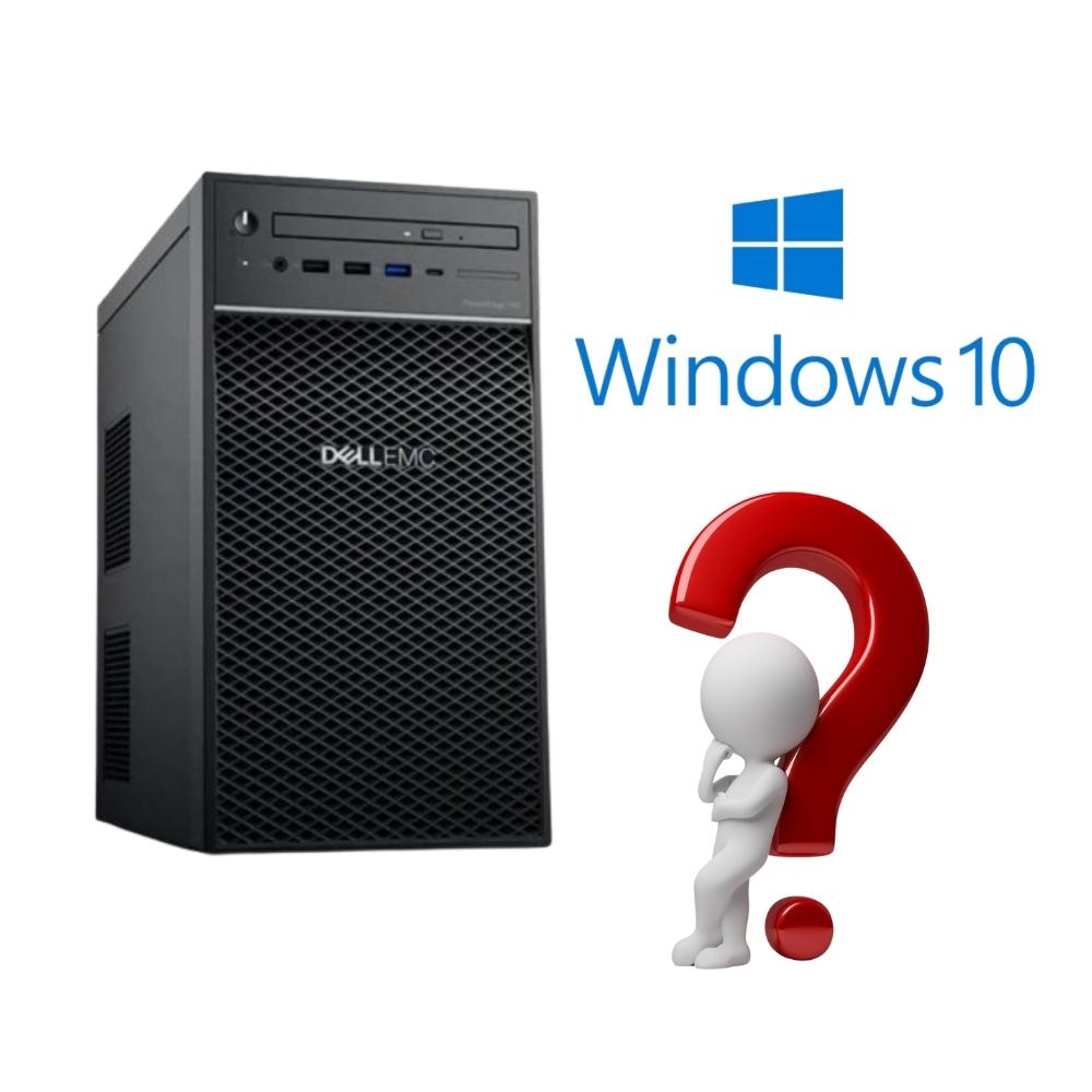 Có nên cài windows 10 cho máy chủ Dell EMC T40 hay không?