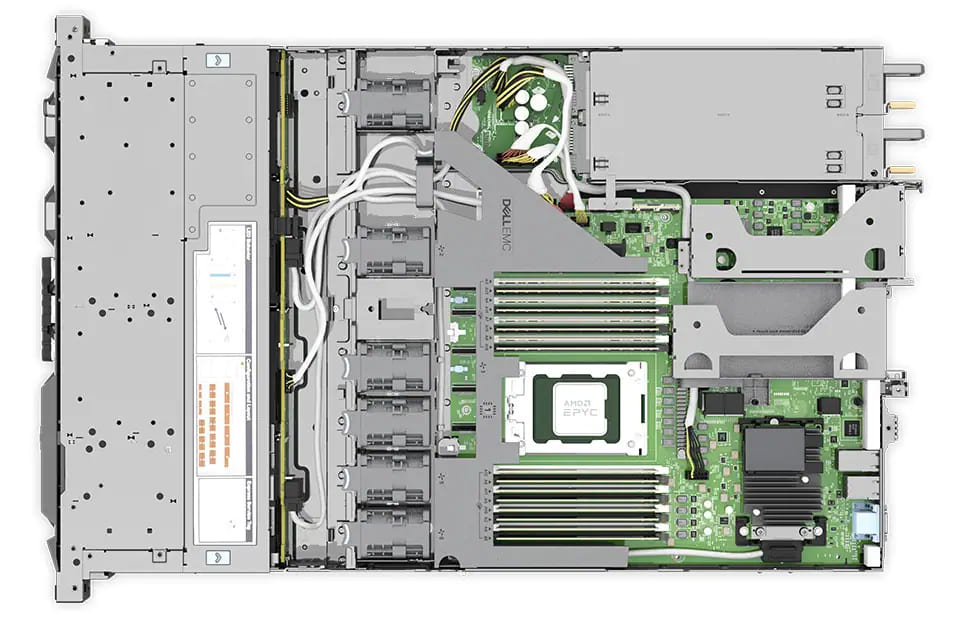 Hé lộ Máy chủ 15G Dell PowerEdge R6515 - Nhiều cải tiến vượt trội