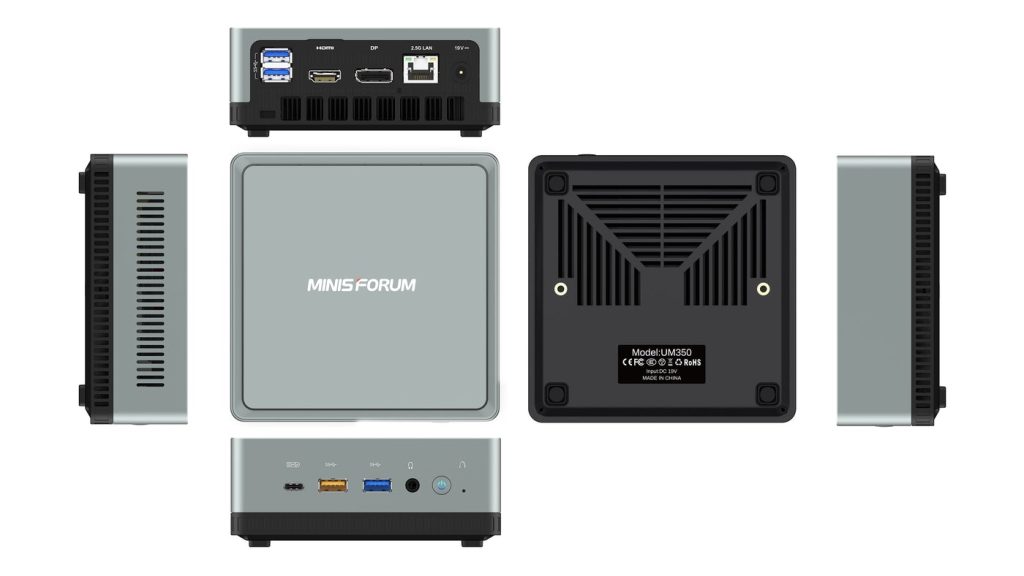 MINISFORUM ra mắt Mini PC UM350 AMD Ryzen 5 3550H với giá khởi điểm 269 USD