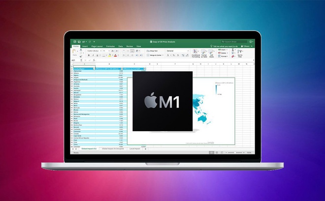 Excel chính thức chạy được trên máy Mac chip M1