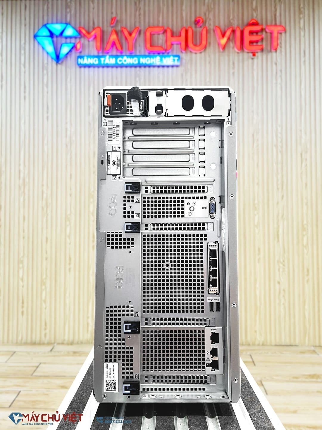 Máy Chủ Dell PowerEdge T550 - 8x3.5" (1400W PSU)