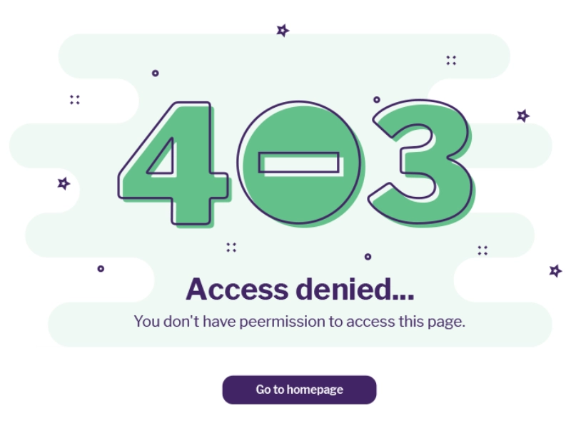 403 Forbidden Access is denied là lỗi gì và cách khắc phục?