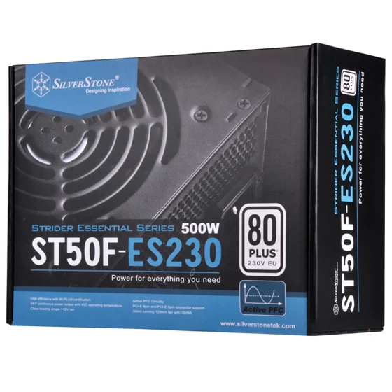 Nguồn SilverStone ST50F-ES230 - 80 Plus (500W)