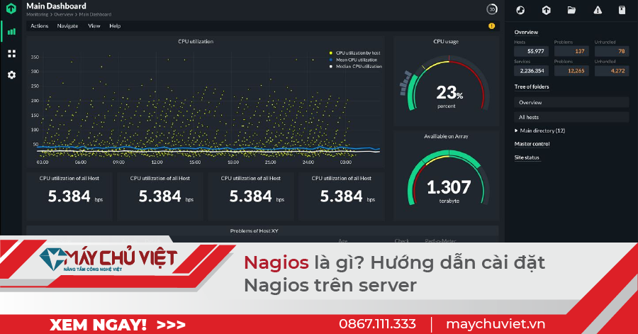 Phần mềm Nagios là gì? Hướng dẫn cài đặt Nagios trên server