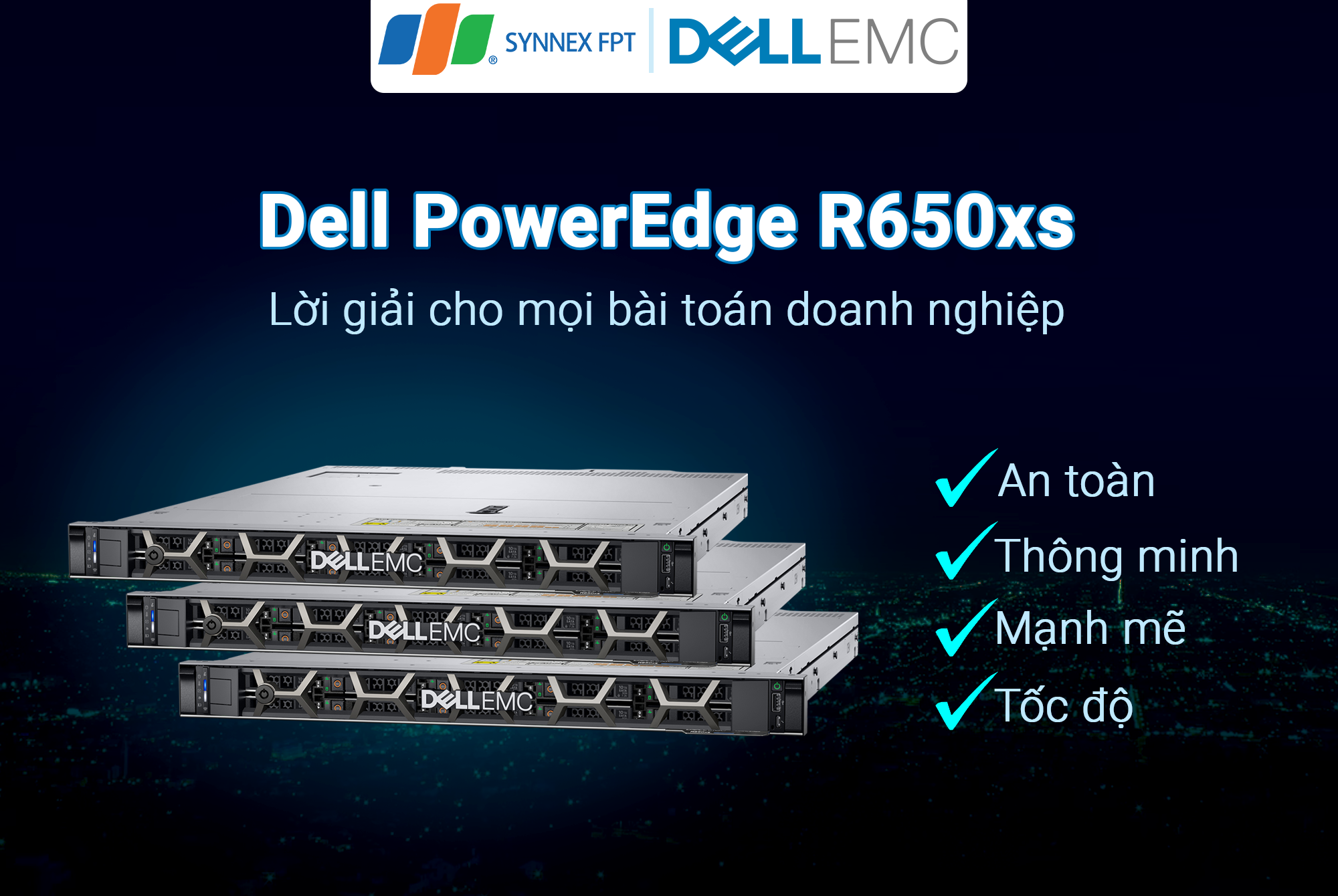 Máy chủ Dell PowerEdge R650xs: Lựa chọn Tốc độ - Bảo mật - Cơ bắp cho doanh nghiệp