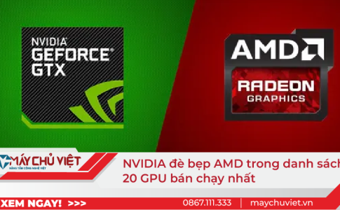 NVIDIA đè bẹp AMD trong danh sách 20 GPU bán chạy nhất