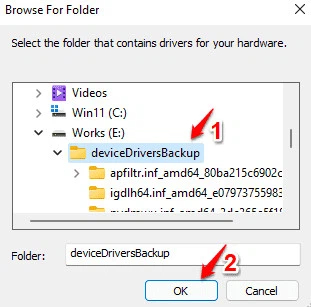 Cách sao lưu và khôi phục driver trên Windows 11