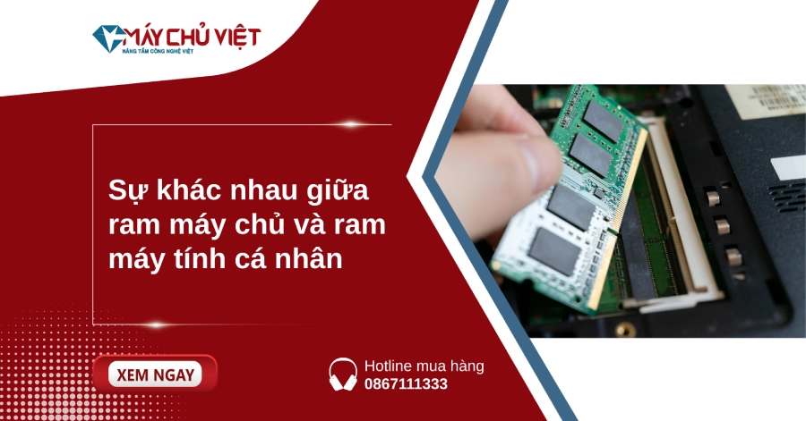 Sự khác nhau giữa ram máy chủ và ram máy tính cá nhân