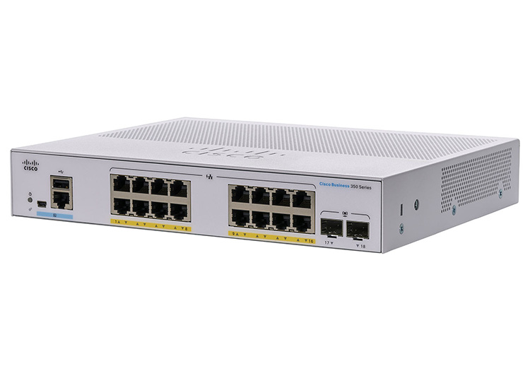 Switch Cisco Business CBS350-16P-E-2G
