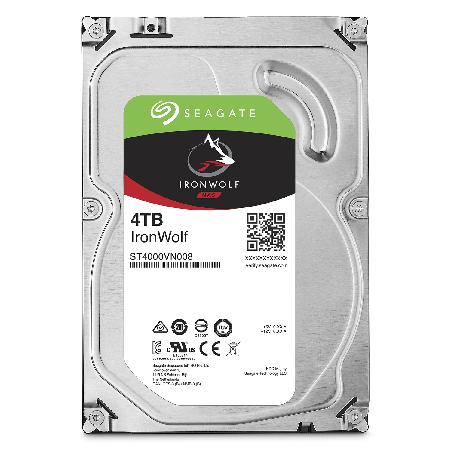 HDD SEAGATE IronWolf ST4000VN008