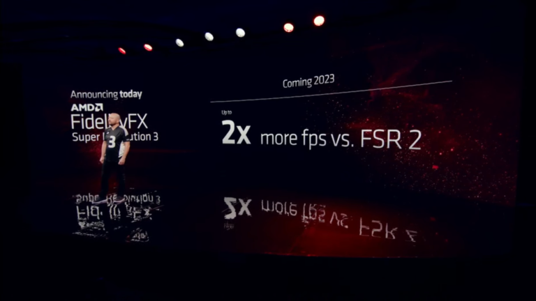 AMD ra mắt FSR 3 với công nghệ Fluid Motion Frame, tăng gấp đôi FPS trong game so với FSR 2 và ra mắt vào năm 2023