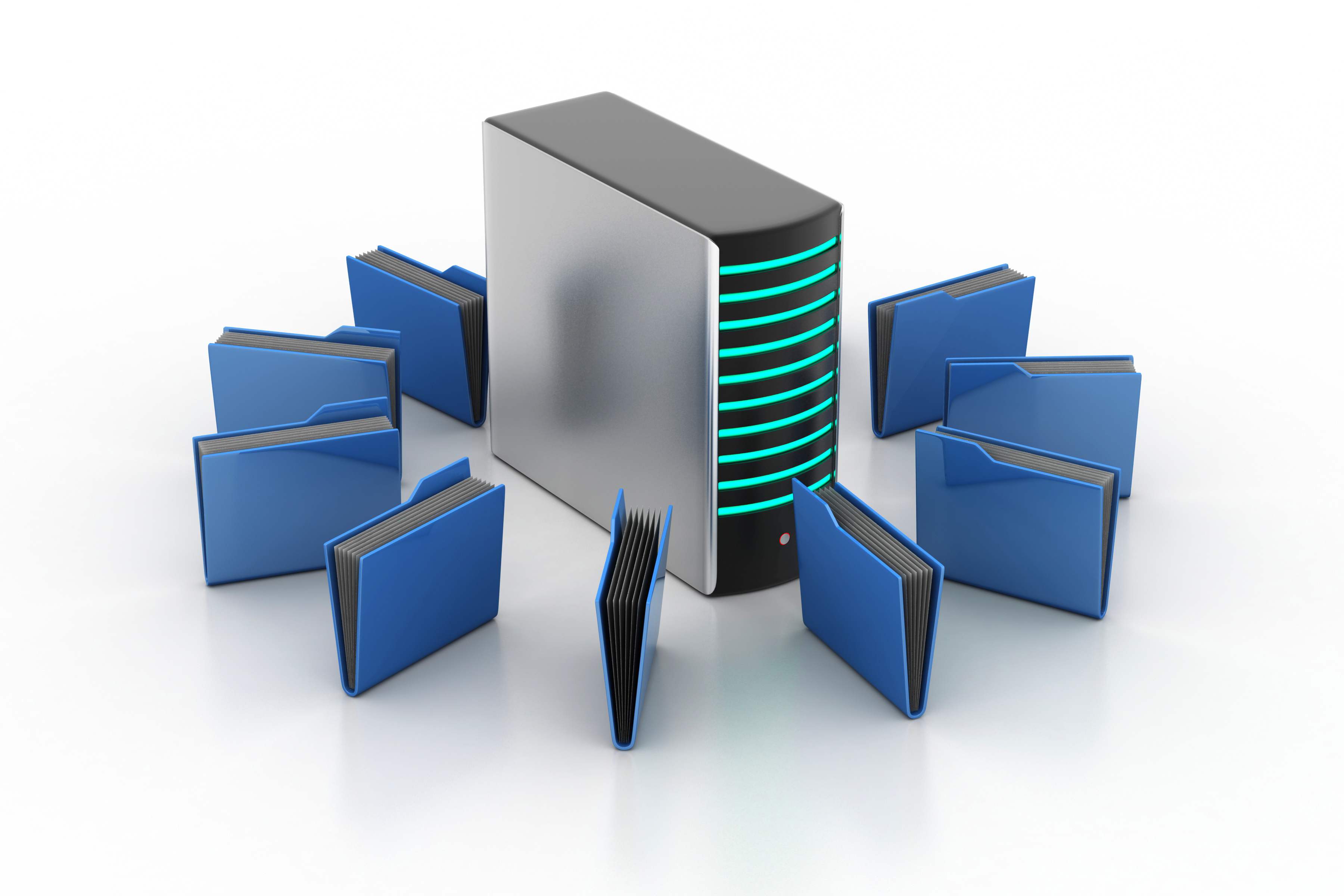 Server With File Folder