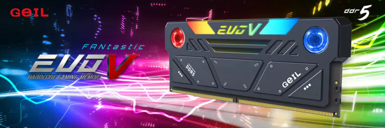 GeIL ra mắt bộ nhớ DDR5-8000, Polaris với RGB & Evo-V với công nghệ làm mát chủ động