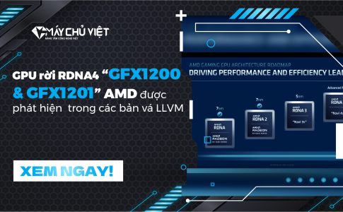 GPU rời RDNA4 “GFX1200 & GFX1201” AMD được phát hiện trong các bản vá LLVM