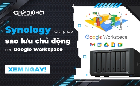 Giải pháp sao lưu chủ động Synology cho Google Workspace