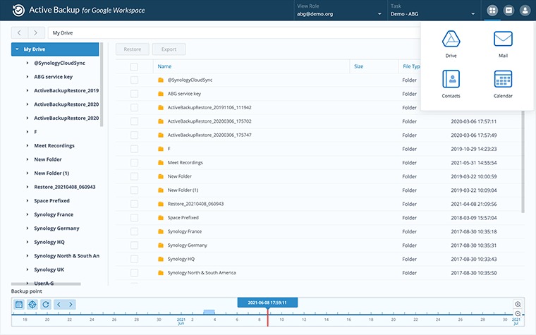 Giai Phap Sao Luu Chu Dong Synology Cho Google Workspace 5