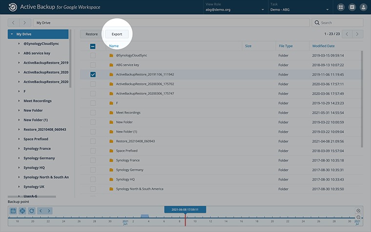 Giai Phap Sao Luu Chu Dong Synology Cho Google Workspace 8