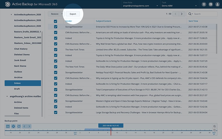 Synology Giai Phap Sao Luu Du Lieu Cho Cac Dich Vu Cua Microsoft 9