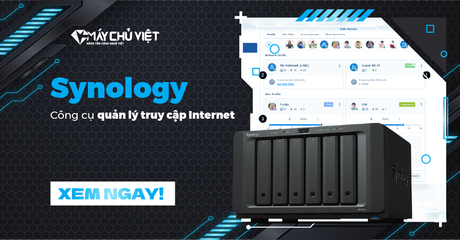 Router Synology - Công cụ quản lý truy cập Internet