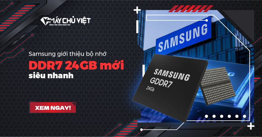 Samsung Gioi Thieu Bo Nho Gddr7 24gb Moi Sieu Nhanh