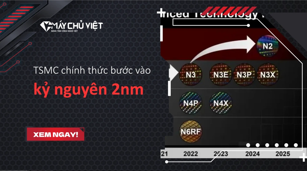 TSMC chính thức bước vào kỷ nguyên 2nm