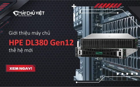 Giới thiệu máy chủ HPE DL380 Gen12 thế hệ mới