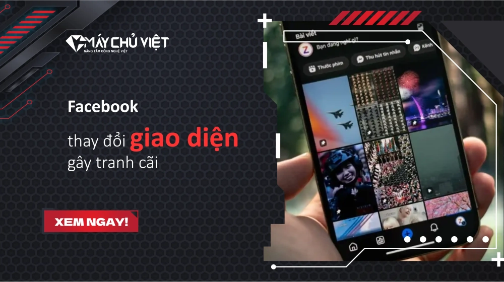 Facebook thay đổi giao diện gây tranh cãi Facebook thay đổi giao diện gây tranh cãi