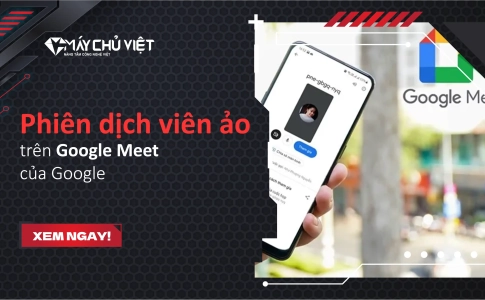 Phiên dịch viên ảo trên Google Meet của Google