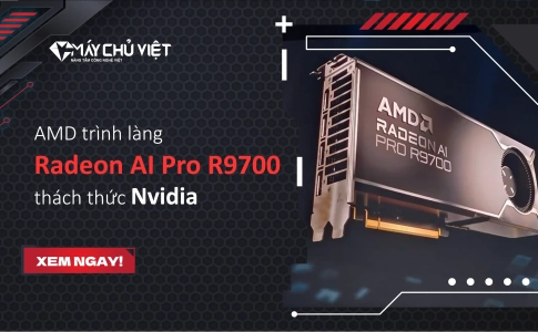 AMD trình làng Radeon AI Pro R9700 thách thức Nvidia