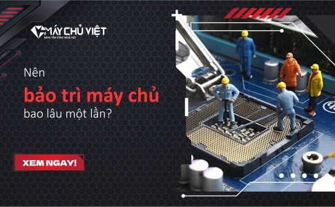 Nên bảo trì máy chủ bao lâu một lần?