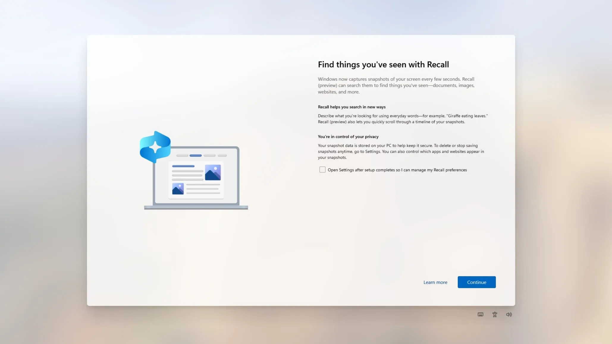 Recall – Tính năng AI mới của Microsoft 
