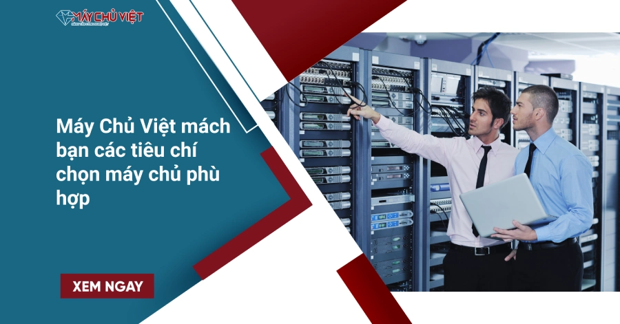 Máy Chủ Việt mách các tiêu chí chọn máy chủ cho bạn