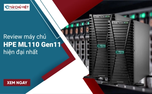 Review máy chủ HPE ML110 Gen11 hiện đại nhất