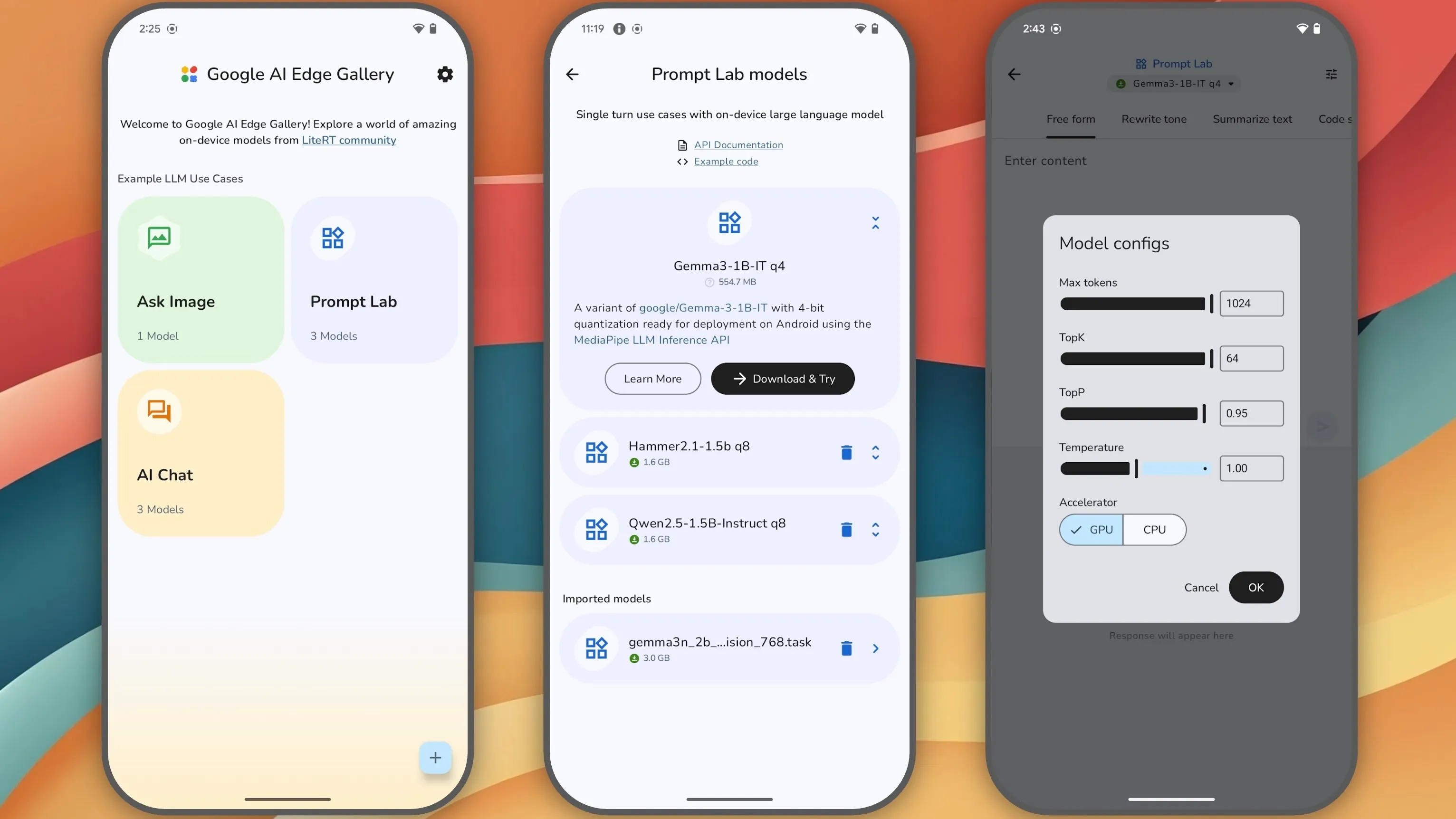 AI Edge Gallery - Vũ khí mới của Google
