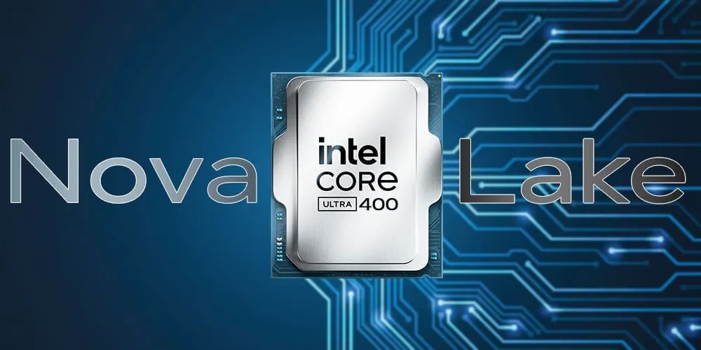 Intel Nova Lake hé lộ 52 lõi, DDR5‑8000 và 32 làn PCIe
