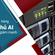 Dự báo lô hàng máy chủ AI toàn cầu giảm mạnh do căng thẳng địa chính trị và biến động thuế quan