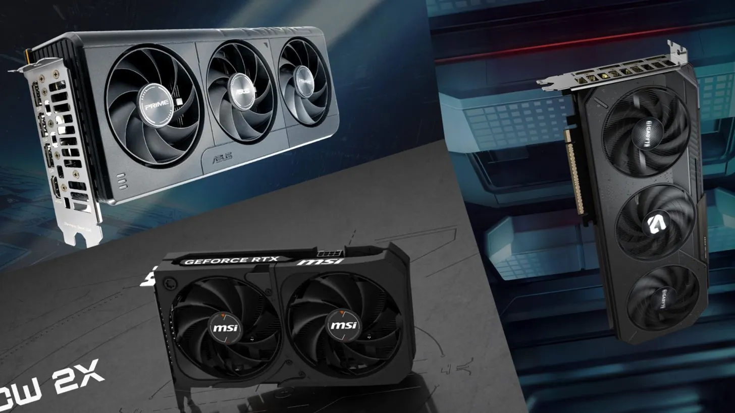 GeForce RTX 5050 và các bản tùy chỉnh đến từ ASUS, GIGABYTE, MSI và ZOTAC
