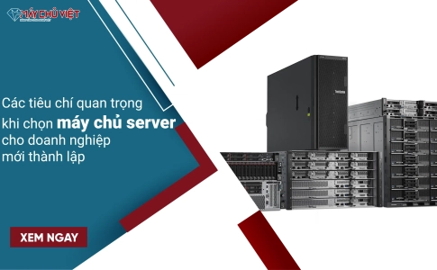 Các tiêu chí quan trọng khi chọn máy chủ server cho doanh nghiệp mới thành lập